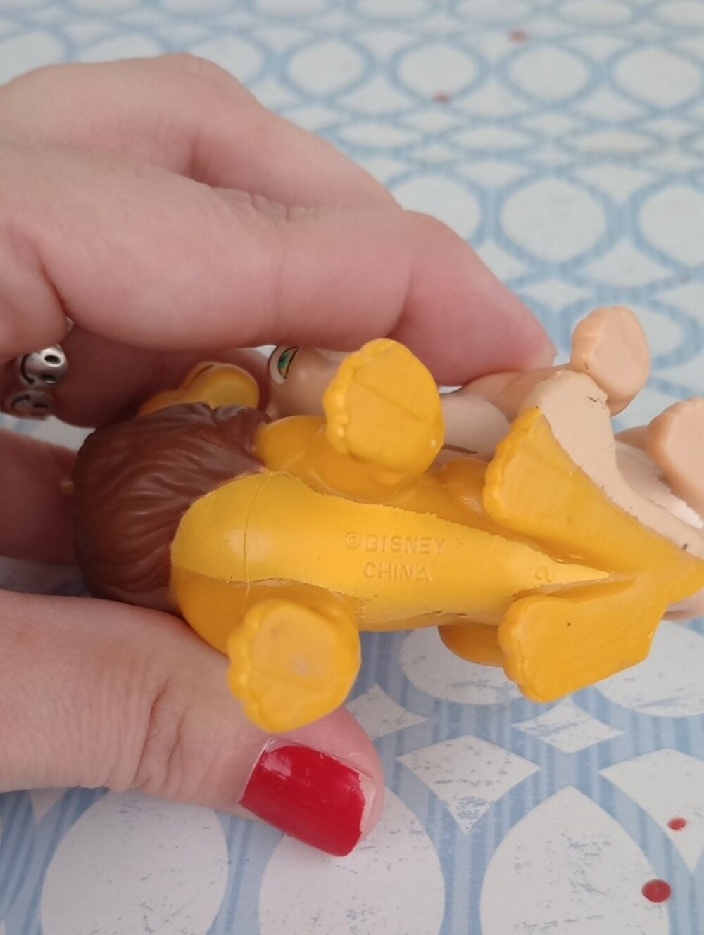 Vintage 1990s Disney The Lion King PVC Figures • Simba & Nala • Mini Collectible - Picture 2 of 7